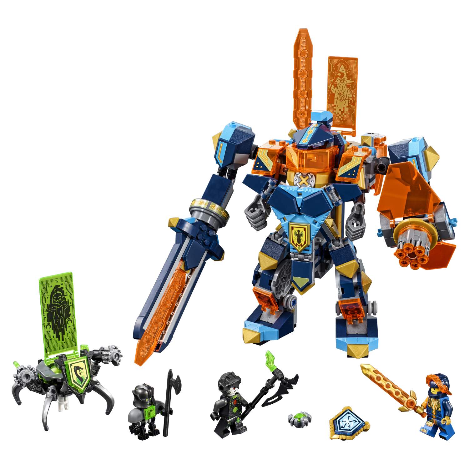 Конструктор LEGO Nexo Knights Решающая битва роботов (72004) – купить в  Москве, цены в интернет-магазинах на Мегамаркет