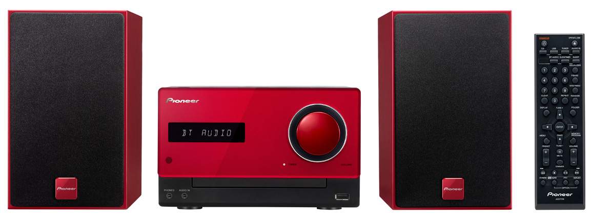 Музыкальный центр Pioneer X-CM35-R Red, купить в Москве, цены в
