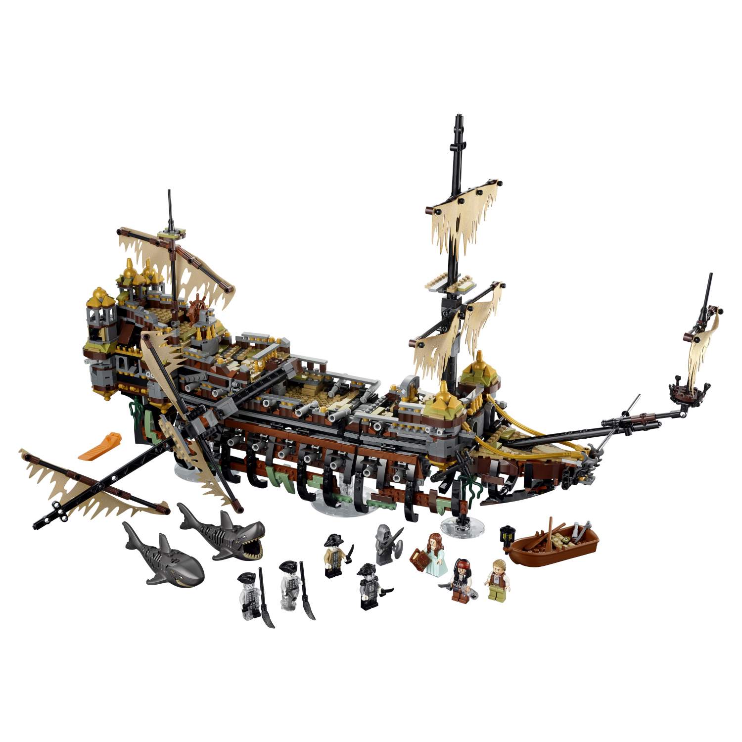 Купить конструктор LEGO Pirates of the Caribian Безмолвная Мэри (71042),  цены на Мегамаркет | Артикул: 100000093159