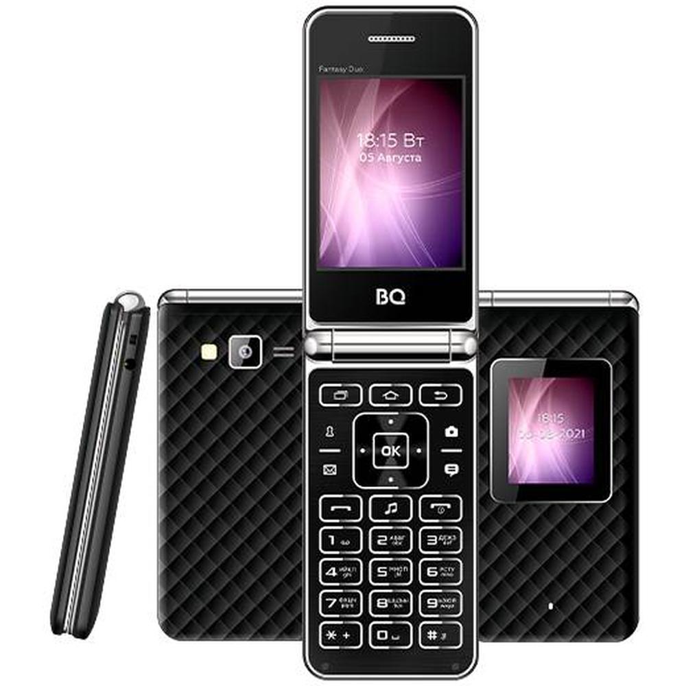 Мобильный телефон BQ Mobile BQ-2841 Fantasy Duo Black, купить в Москве,  цены в интернет-магазинах на Мегамаркет