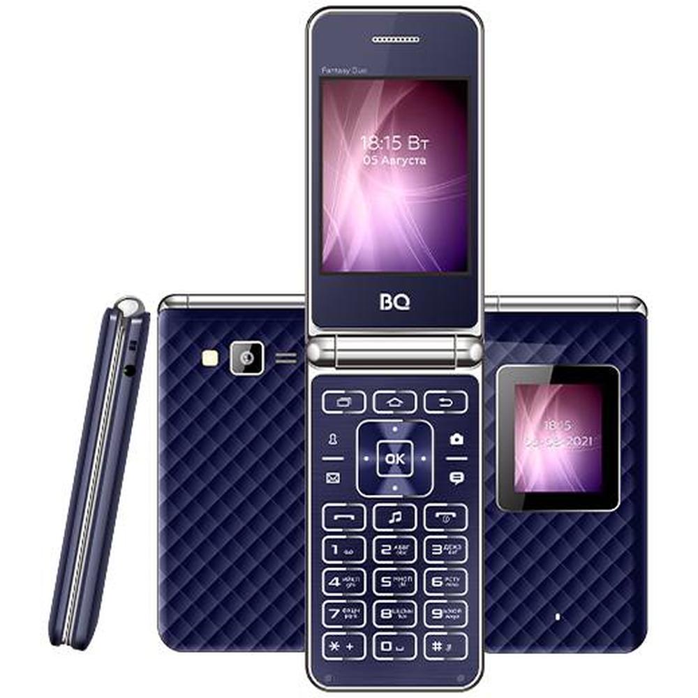 Мобильный телефон BQ Mobile BQ-2841 Fantasy Duo Dark Blue - отзывы  покупателей на маркетплейсе Мегамаркет | Артикул: 600005139821