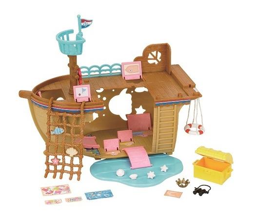 Купить игровой набор sylvanian families детская площадка: сокровища морей,  цены на Мегамаркет