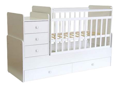 Кровать комод для новорожденных