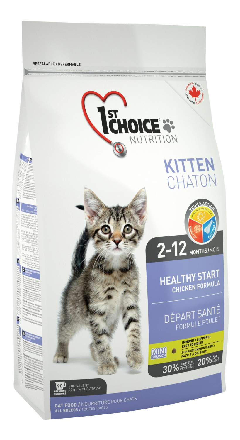 Сухой корм для котят 1st choice Healthy Start, цыпленок, 0,907кг - отзывы  покупателей на маркетплейсе Мегамаркет | Артикул товара:100001277560