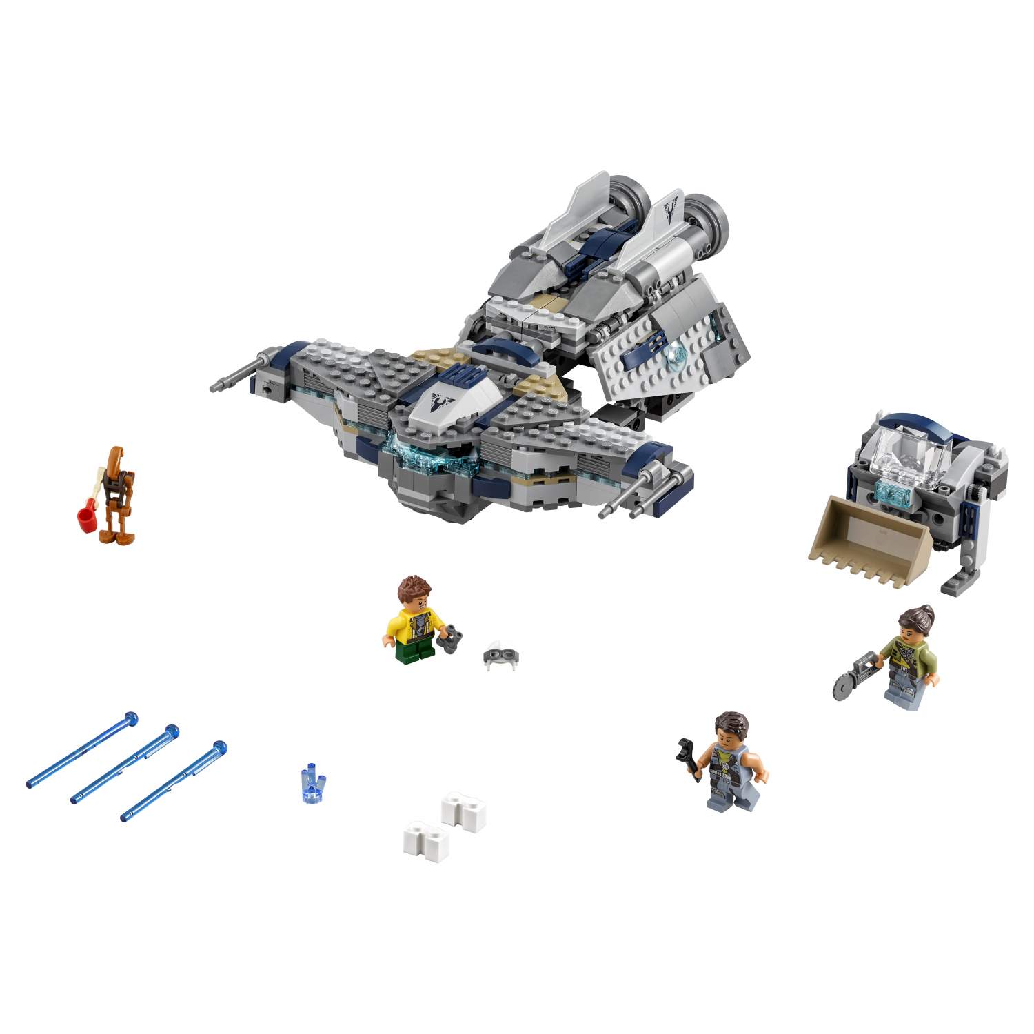 Купить конструктор LEGO Star Wars Звёздный Мусорщик (75147), цены на  Мегамаркет | Артикул: 100000075461