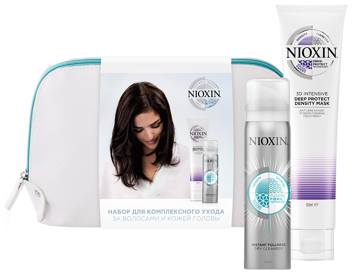 Купить набор средств для волос Nioxin Для комплексного ухода за волосами и кожей головы, цены в Москве на Мегамаркет