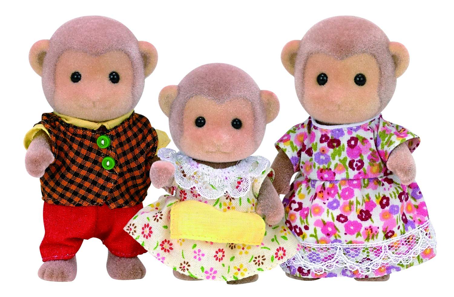 Купить игровой набор sylvanian families семья обезьян, 3 фигурки, цены на  Мегамаркет