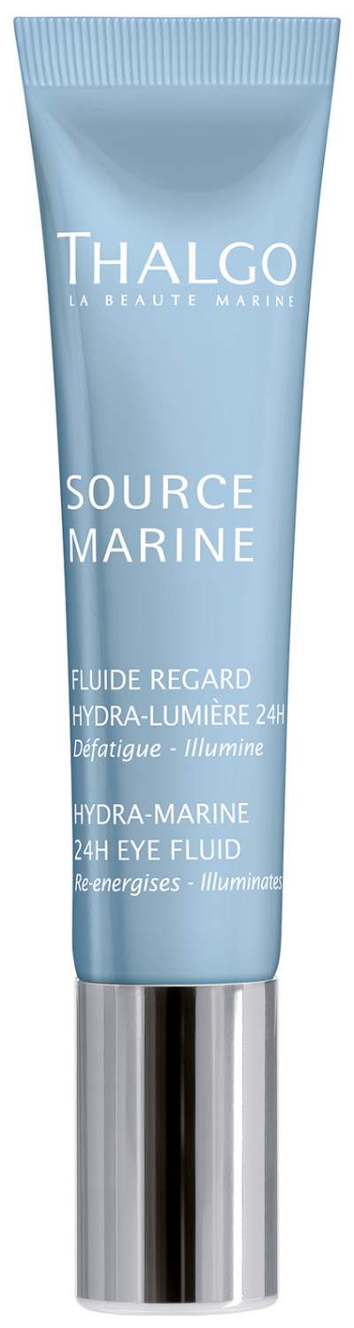 Source marine. Thalgo hydra-Marine 24h Eye Fluid.