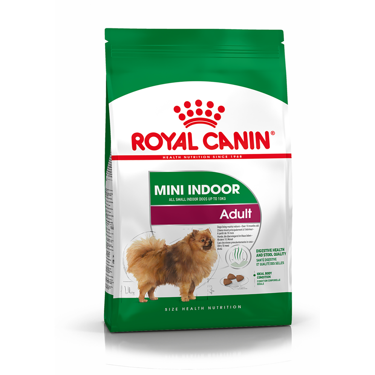 Сухой корм для собак Royal Canin Mini Indoor Adult, живущих в помещении 500  г - отзывы покупателей на маркетплейсе Мегамаркет | Артикул  товара:100023429946