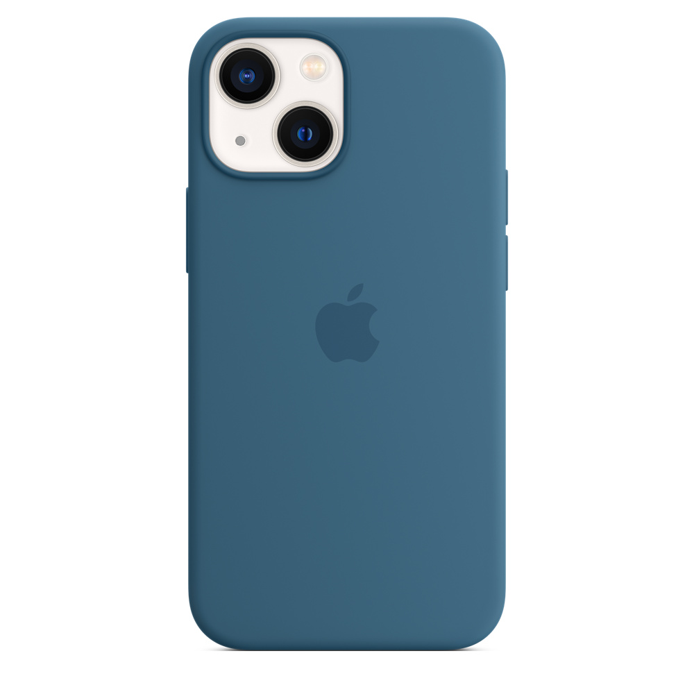 Чехол Apple для iPhone 13 mini Silicone Case MagSafe Blue Jay (MM1Y3ZE/A),  купить в Москве, цены в интернет-магазинах на Мегамаркет
