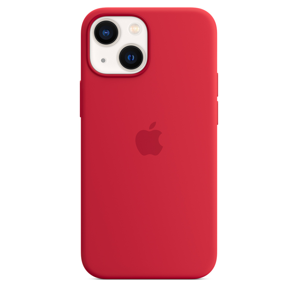 Чехол Apple для iPhone 13 mini Silicone Case MagSafe (PRODUCT)RED  (MM233ZE/A) - отзывы покупателей на маркетплейсе Мегамаркет | Артикул:  100029400227