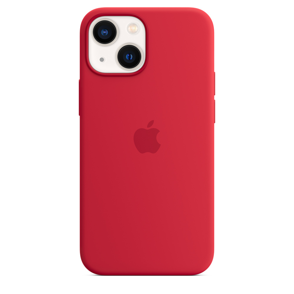 Чехол Apple для iPhone 13 mini Silicone Case MagSafe (PRODUCT)RED  (MM233ZE/A), купить в Москве, цены в интернет-магазинах на Мегамаркет