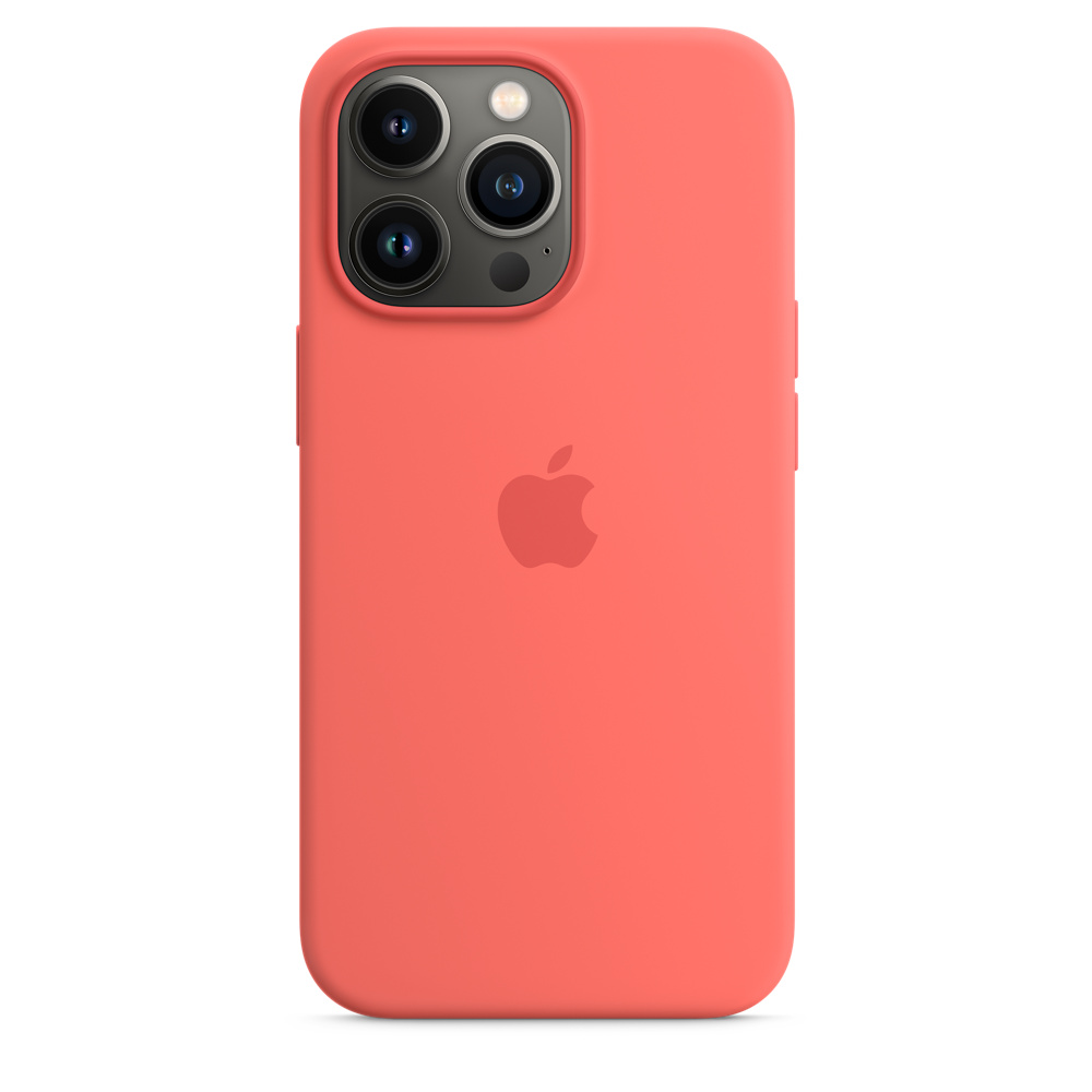 Чехол Apple для iPhone 13 Pro Silicone Case MagSafe Pink Pomelo (MM2E3ZE/A)  - отзывы покупателей на маркетплейсе Мегамаркет | Артикул: 100029400237