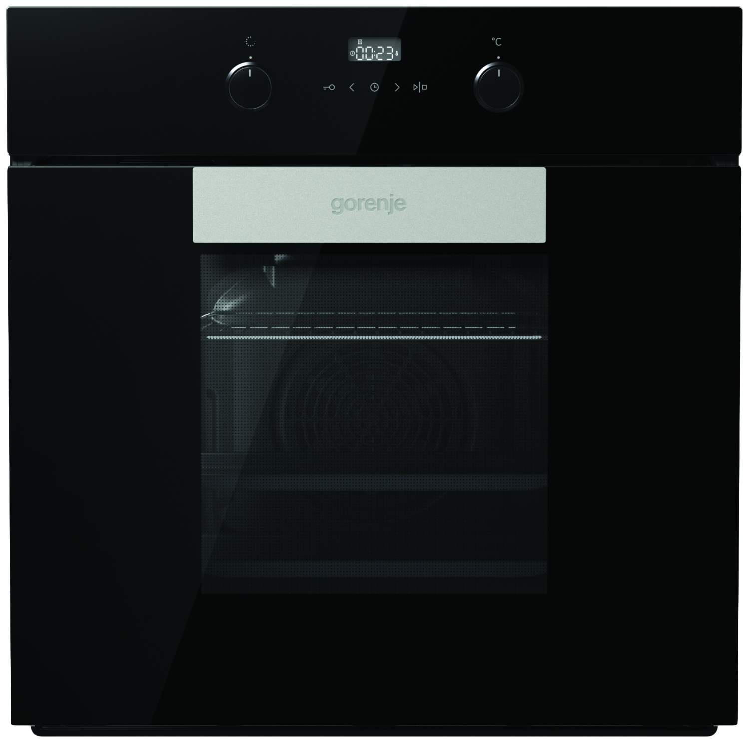 Встраиваемый электрический духовой шкаф gorenje bo6725e02bg black