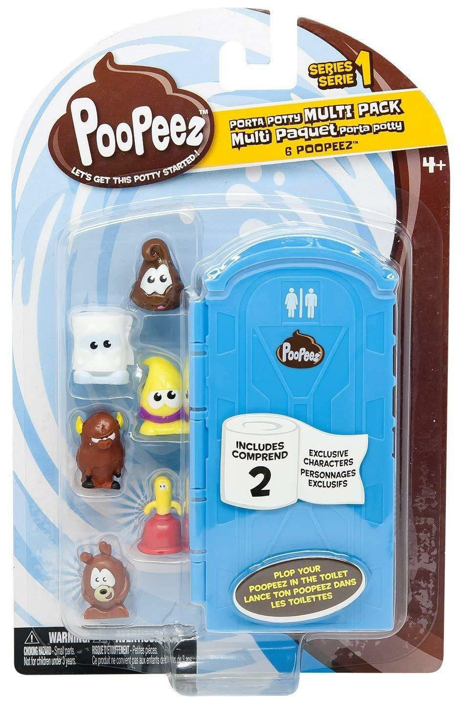 Игровой набор Poopeez Туалетная кабинка с 6 фигурками - отзывы покупателей  на Мегамаркет