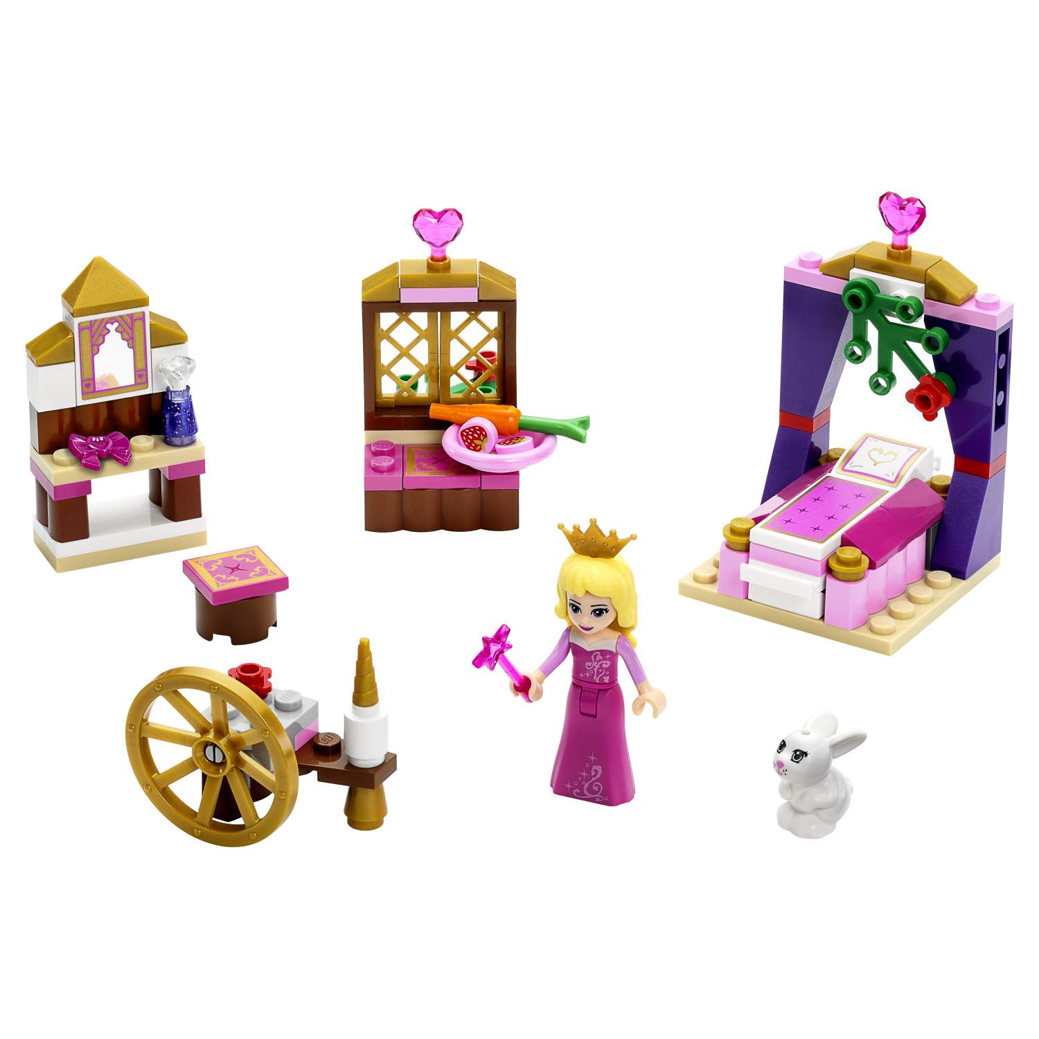 Купить конструктор LEGO Disney Princess Спальня Спящей красавицы (41060),  цены в Москве на Мегамаркет | Артикул: 100000075864