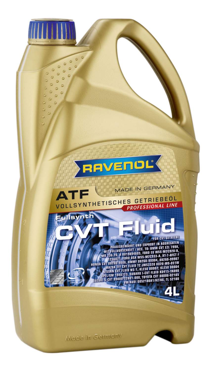 Трансмиссионное масло RAVENOL CVT Fluid 4л 1211110-004 - купить в Москве,  цены на Мегамаркет | 100000415764