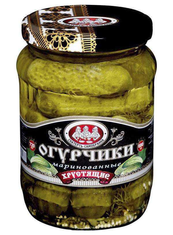 Огурцы маринованные Ozon