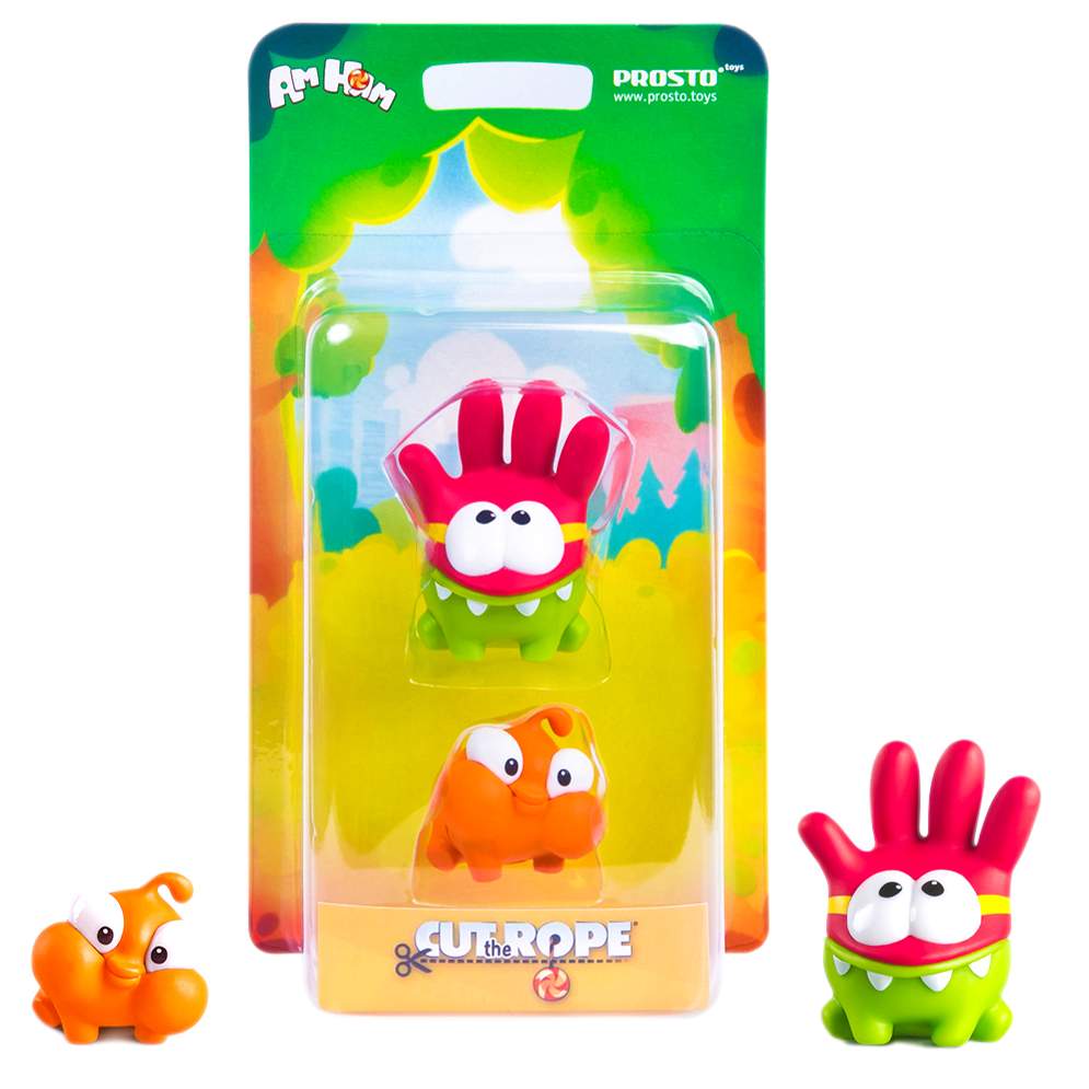 Фигурка PROSTO toys Cut the Rope - Ам Ням + Лямзи – купить в Москве, цены в  интернет-магазинах на Мегамаркет