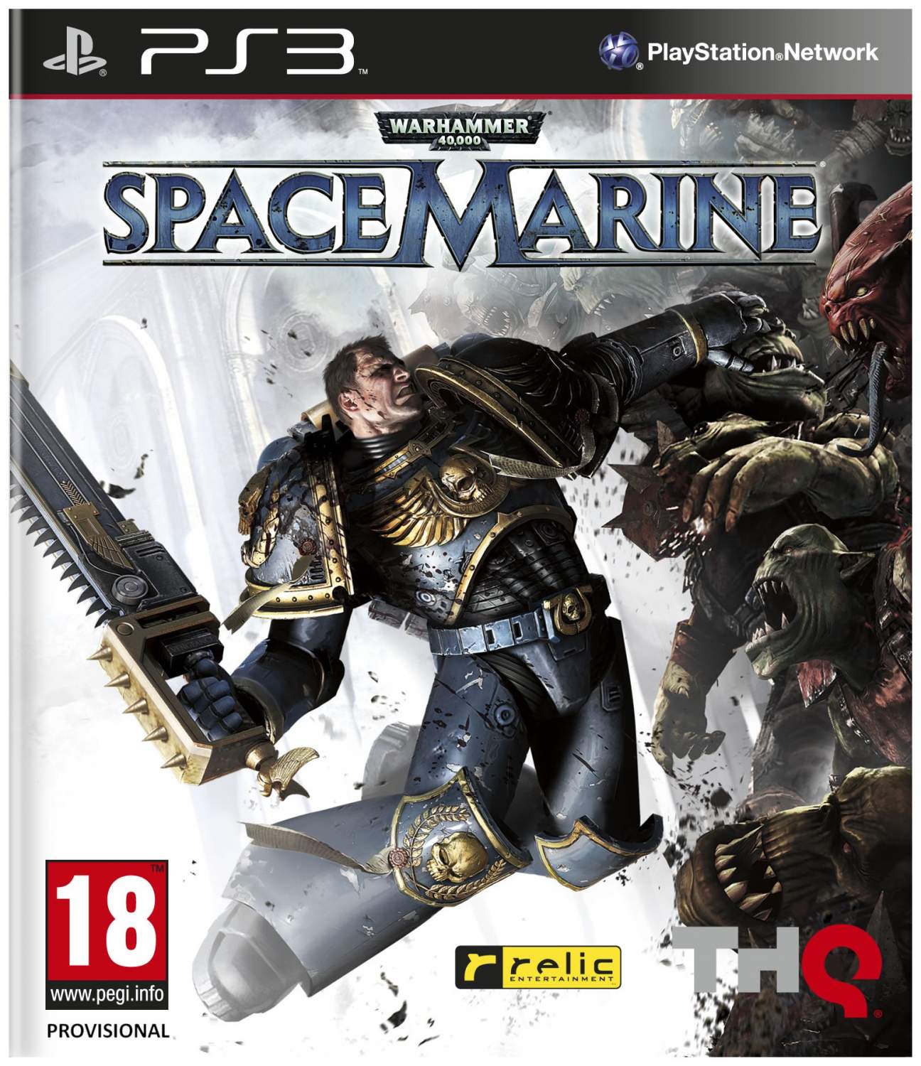 Игра Warhammer 40 000:Space Marine для PlayStation 3 - отзывы покупателей  на маркетплейсе Мегамаркет | Артикул: 100000063265