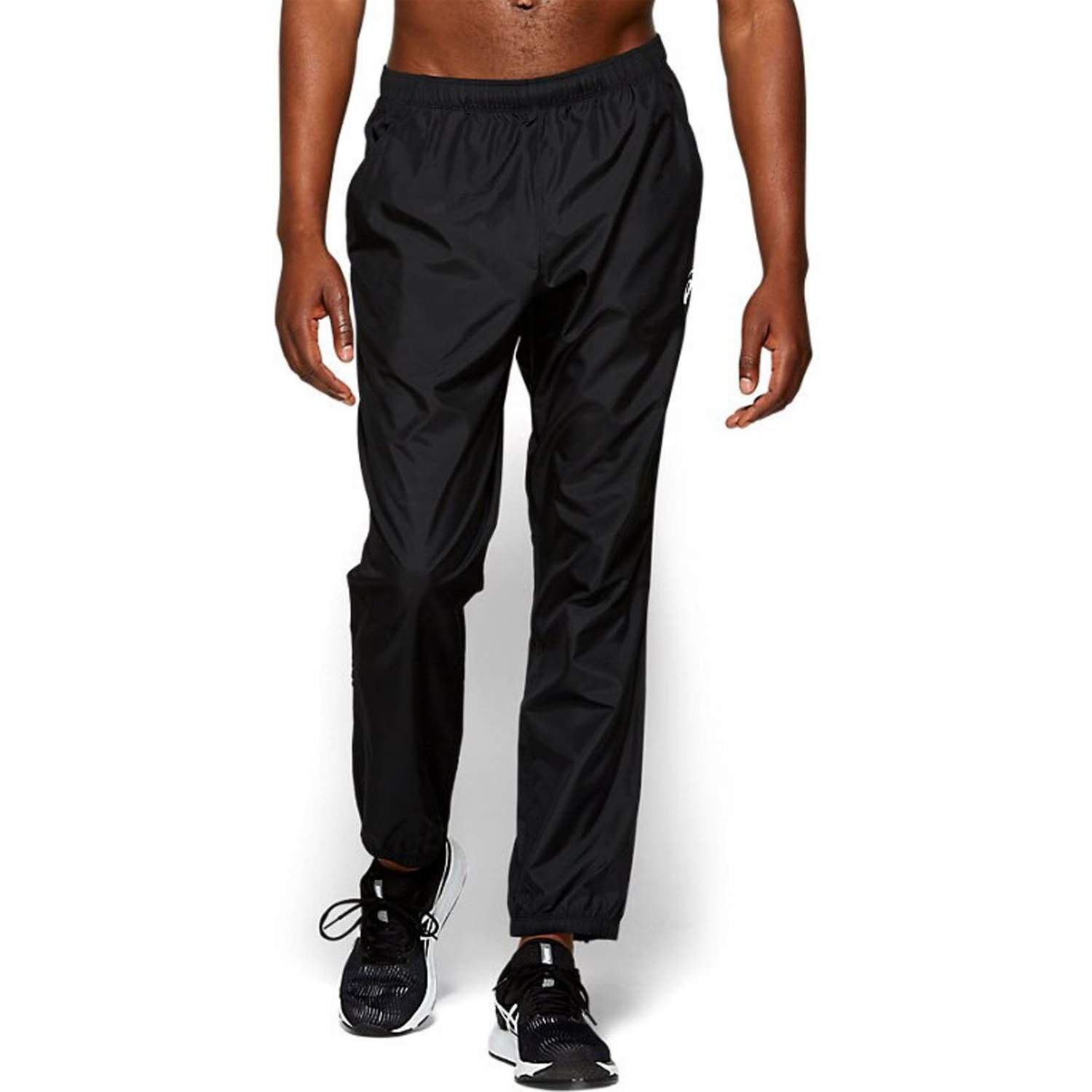 Спортивные брюки мужские Asics Silver Woven черные 50-52 RU -характеристики и описание на Мегамаркет
