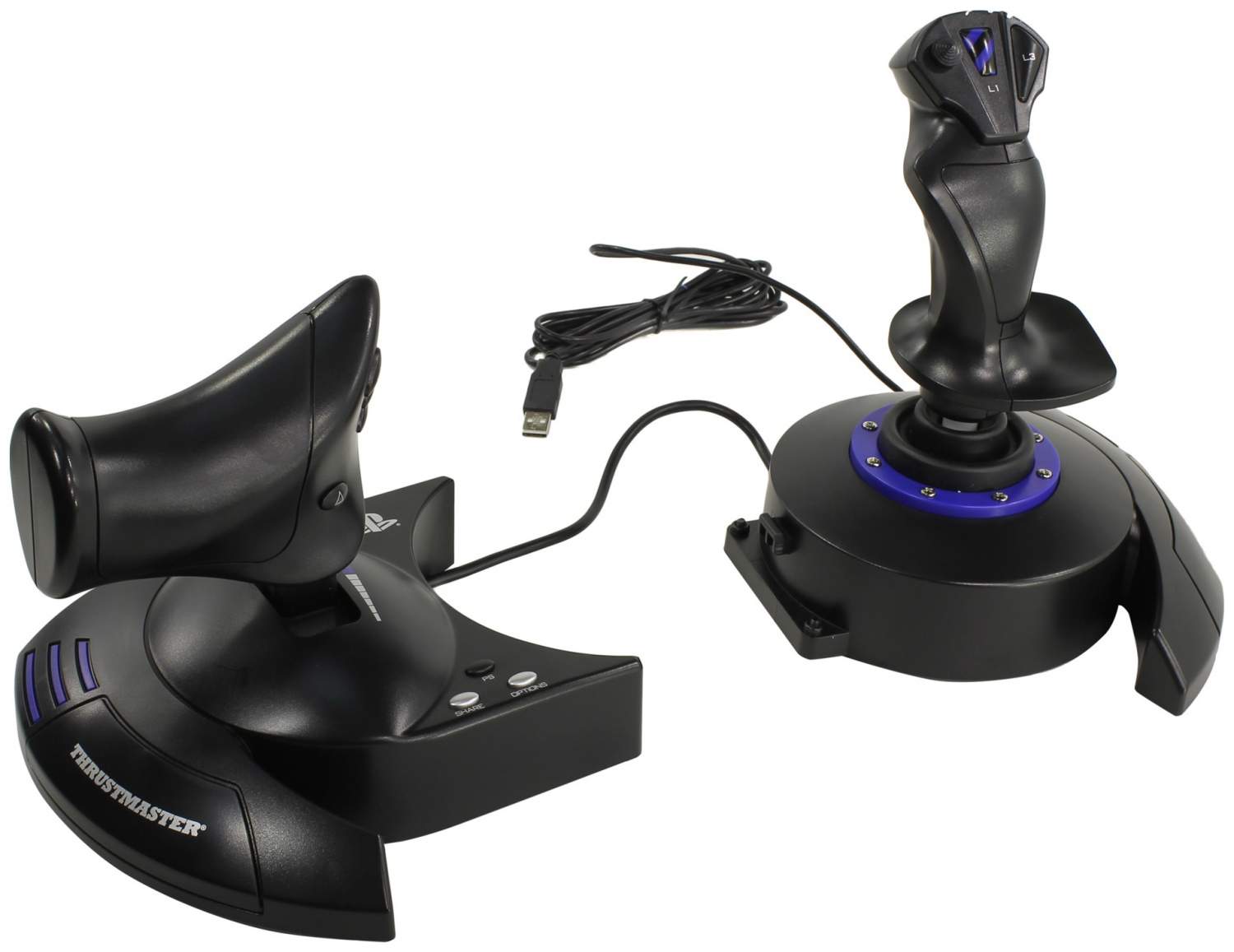 Геймпад Thrustmaster T-Flight Hotas 4, купить в Москве, цены в  интернет-магазинах на Мегамаркет