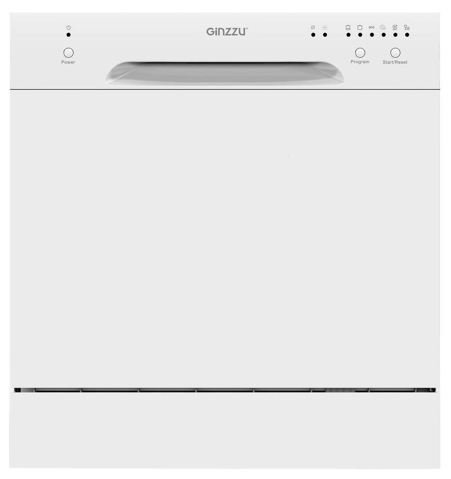 Посудомоечная машина Ginzzu DC281 белый - отзывы покупателей на  маркетплейсе Мегамаркет | Артикул: 100000572266