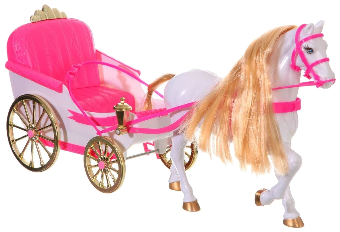 Продажа игрушек для детей - карета с лошадью