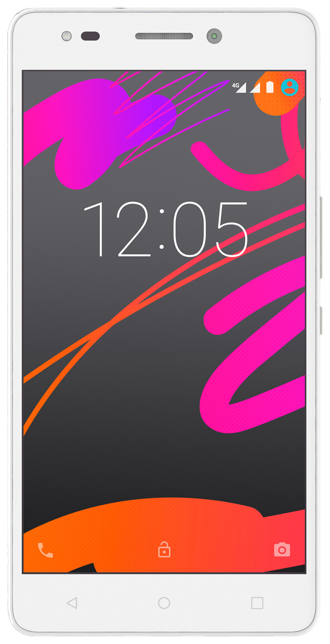 Смартфон BQ Aquaris M5.5 3/16GB White - отзывы покупателей на Мегамаркет