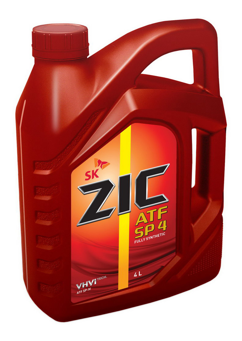 Трансмиссионное масло ZIC ATF SP4, 4л 162646 - характеристики и .