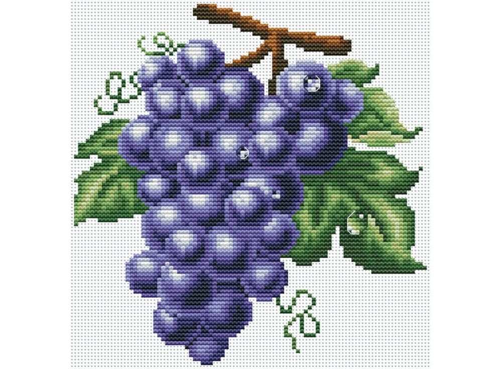 Схемы вышивки, похожие на «гроздь винограда» (№1191914) по сюжету