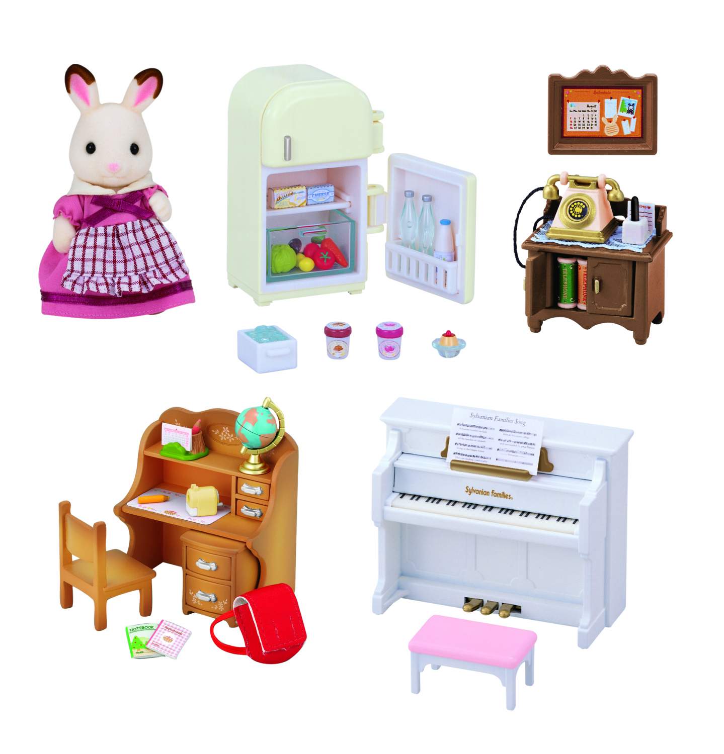 Купить игровой набор sylvanian families мебель для дома марии, цены на  Мегамаркет