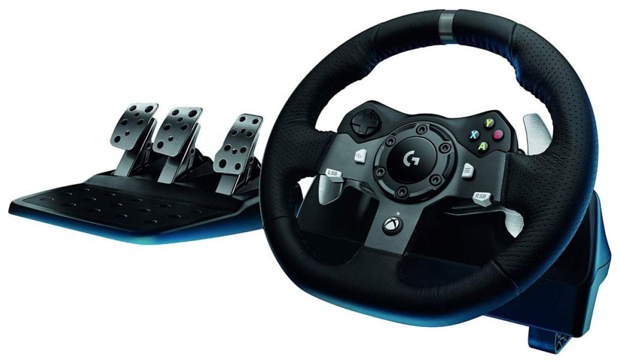 Игровой руль Logitech G920 Driving Force (941-000123) - отзывы покупателей  на маркетплейсе Мегамаркет | Артикул: 100000015268