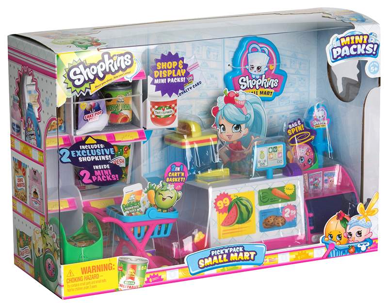 Игровой набор SHOPKINS S1 - СУПЕРМАРКЕТ (с аксессуарами , 2 эксклюзивные шопкинсы ) NEW