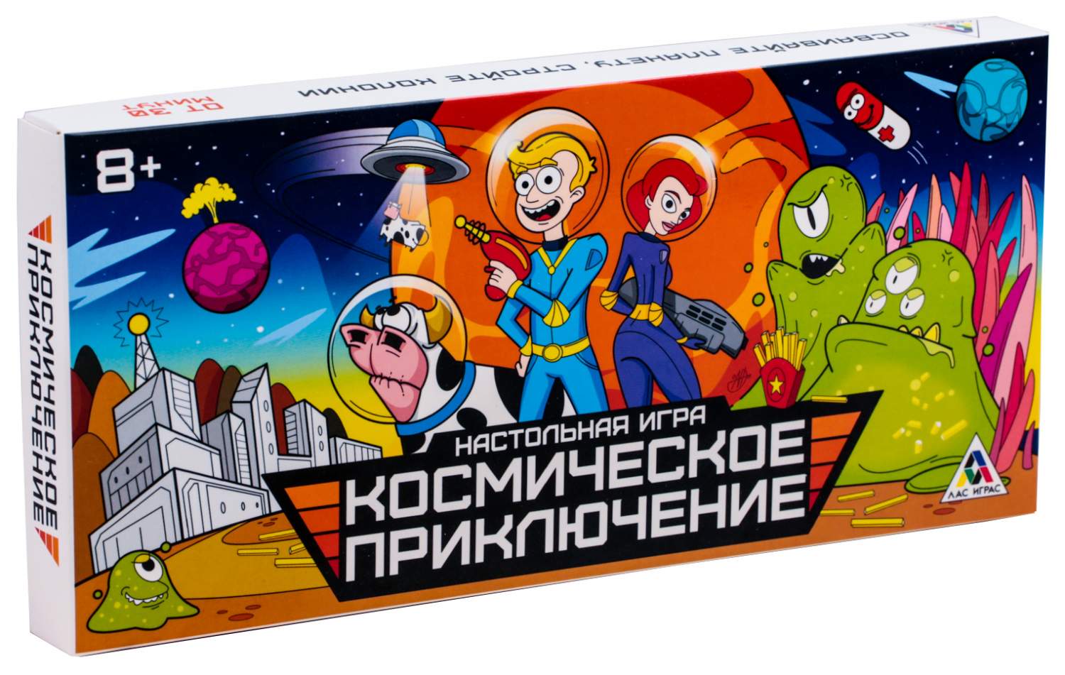 Настольная игра «Космические приключения» ЛАС ИГРАС – купить в Москве, цены  в интернет-магазинах на Мегамаркет