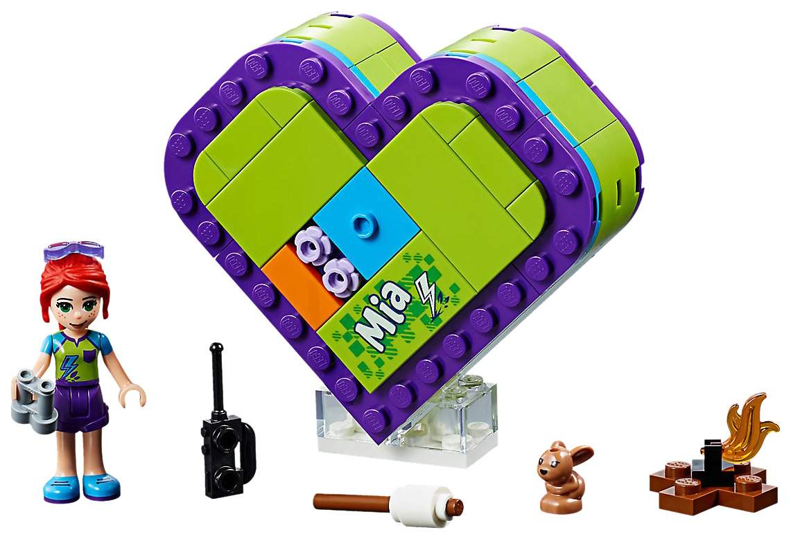 Отзывы о конструктор LEGO Friends 41358 Шкатулка-сердечко Мии - отзывы  покупателей на Мегамаркет | конструкторы LEGO 41358 - 100024215868