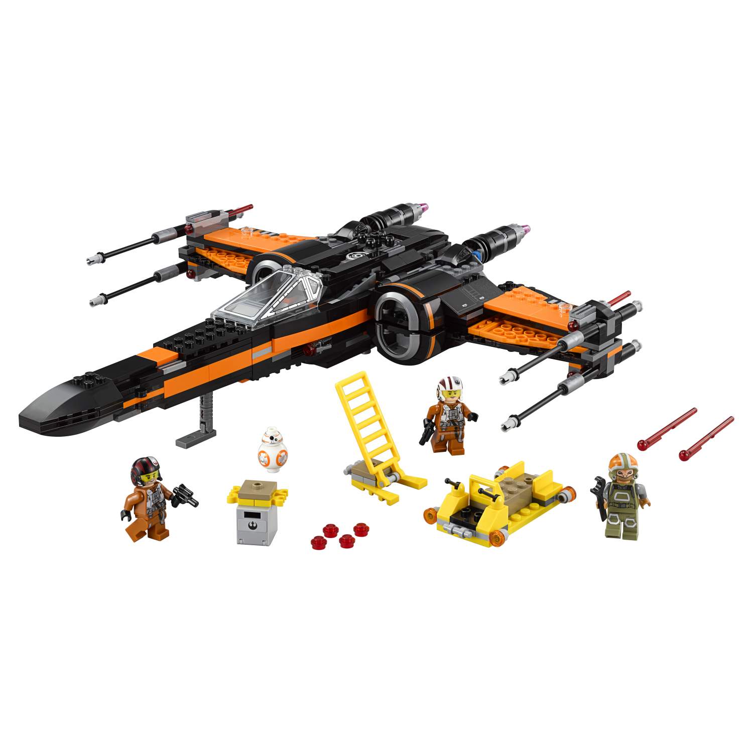 Отзывы о конструктор LEGO Star Wars Истребитель По (Poes X-Wing Fighter) ( 75102) - отзывы покупателей на sbermegamarket.ru | конструкторы LEGO 75102  - 100000075469