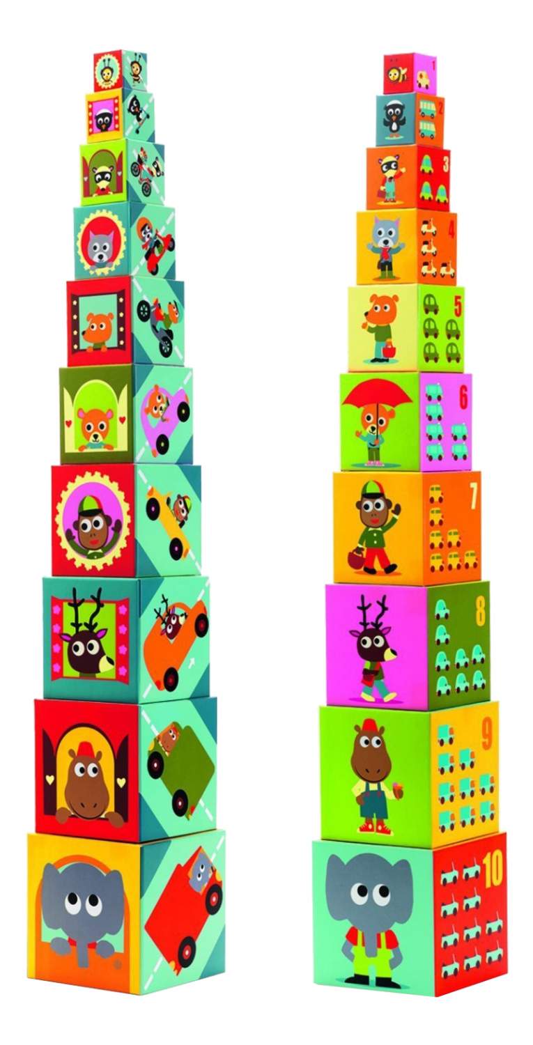 Djeco hot sale stacking blocks