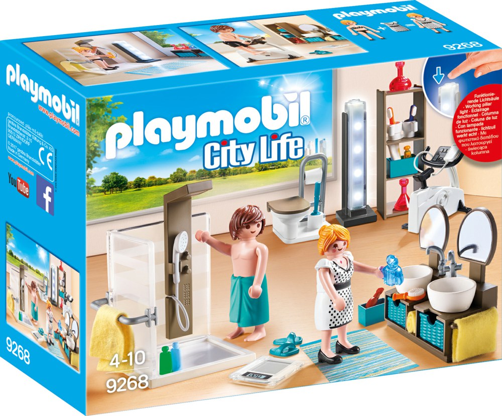 Отзывы о кукольный дом ванная Playmobil 9268pm - отзывы покупателей на  Мегамаркет | кукольные домики 9268pm - 100023721969