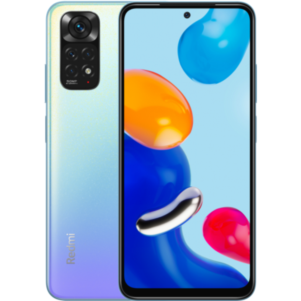 Смартфон Xiaomi Note 11 4/64GB Star Blue (38858), купить в Москве, цены в  интернет-магазинах на Мегамаркет