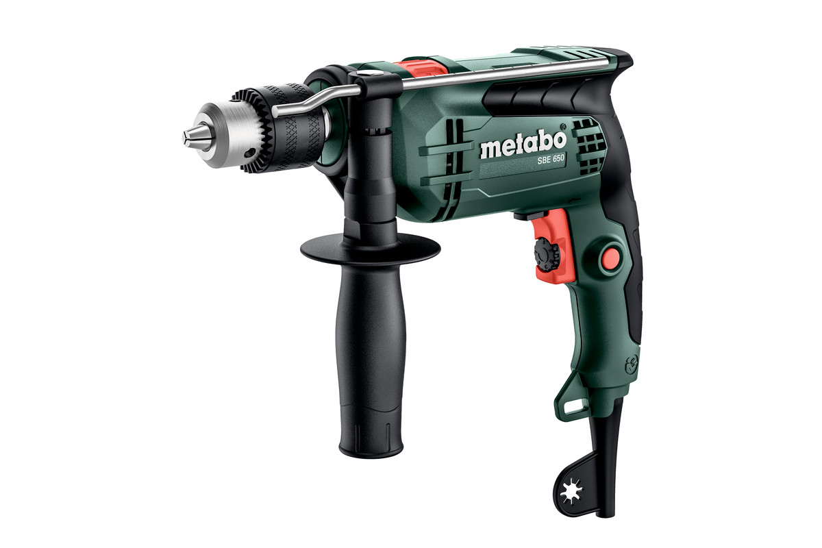 Ударная дрель Metabo SBE 650 (ЗВП) 650 Вт 600742000 - отзывы покупателей на  Мегамаркет | 600005312487