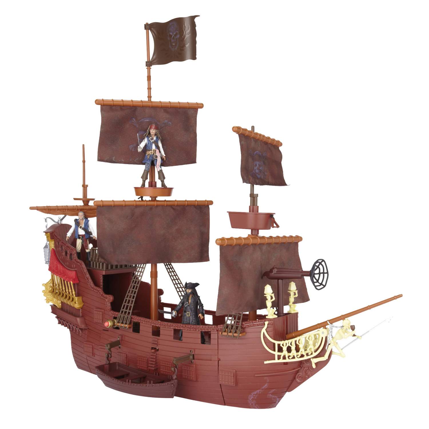 Пираты Карибского моря 29066P Jakks Pacific Корабль Месть Королевы Анны –  купить в Москве, цены в интернет-магазинах на Мегамаркет