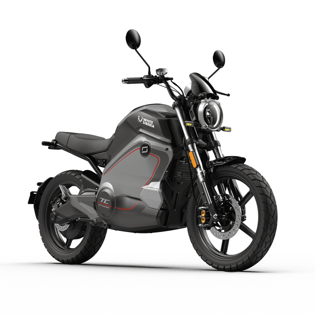 Электромотоцикл Super Soco TC Wanderer серый – купить в Москве, цены в ...