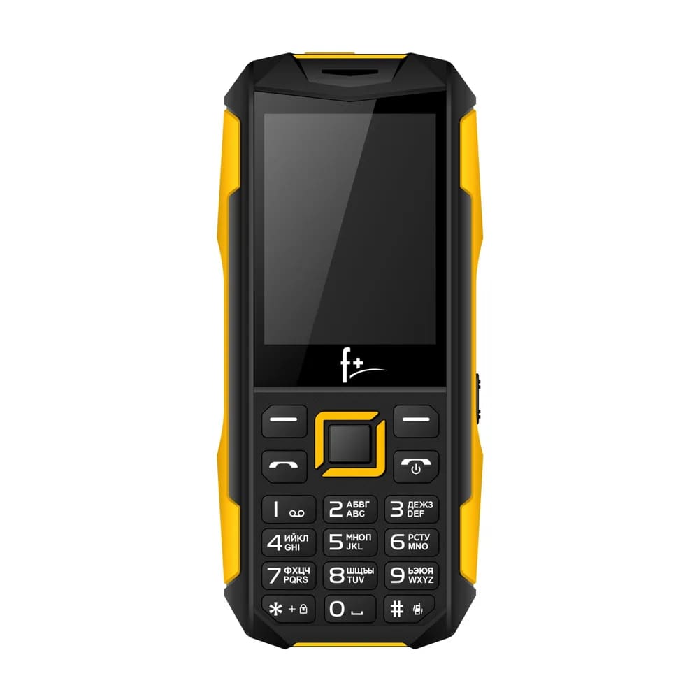 Мобильный телефон F+ PR240 Black/Yellow, купить в Москве, цены в  интернет-магазинах на Мегамаркет