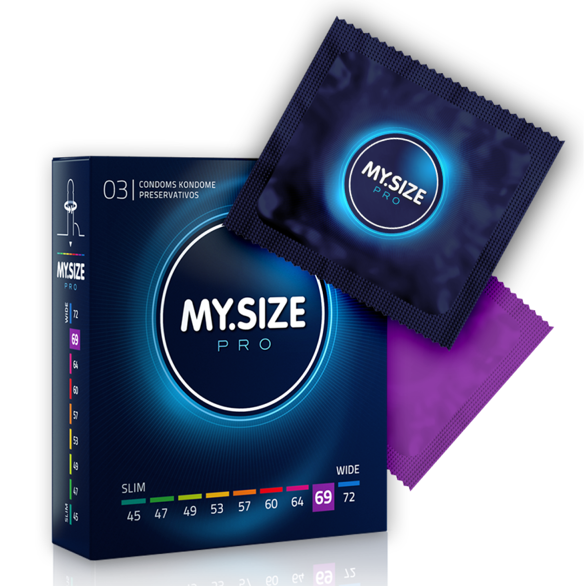 Презервативы MY.SIZE PRO р.69 3 шт. - купить в интернет-магазинах, цены на  Мегамаркет | презервативы 403690