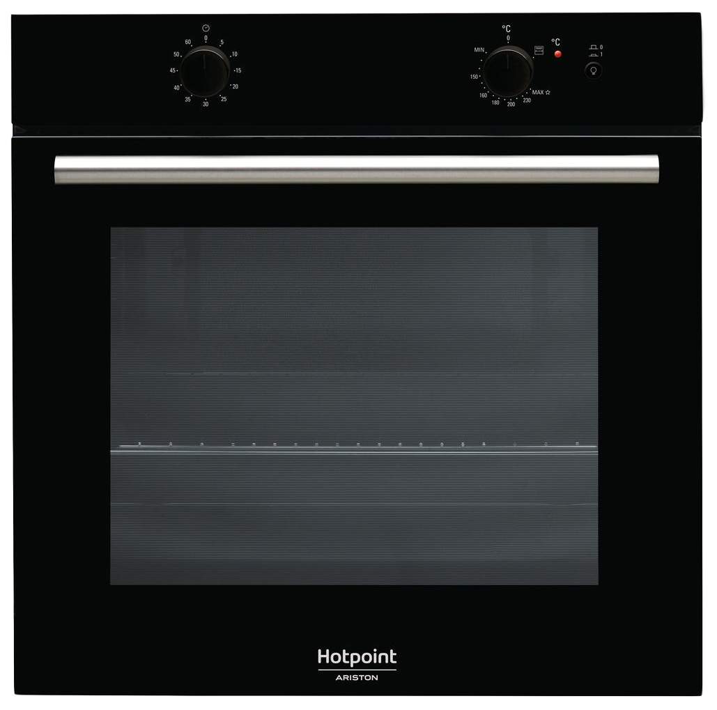 Встраиваемый газовый духовой шкаф Hotpoint-Ariston GA2 124 BL HA  серебристый, черный - отзывы покупателей на маркетплейсе Мегамаркет |  Артикул: 100001330470