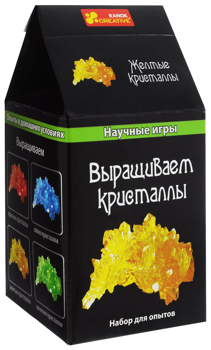 Купить набор для изготовления кристаллов Ранок Выращиваем кристаллы  12116005P, цены на Мегамаркет | Артикул: 100024335370