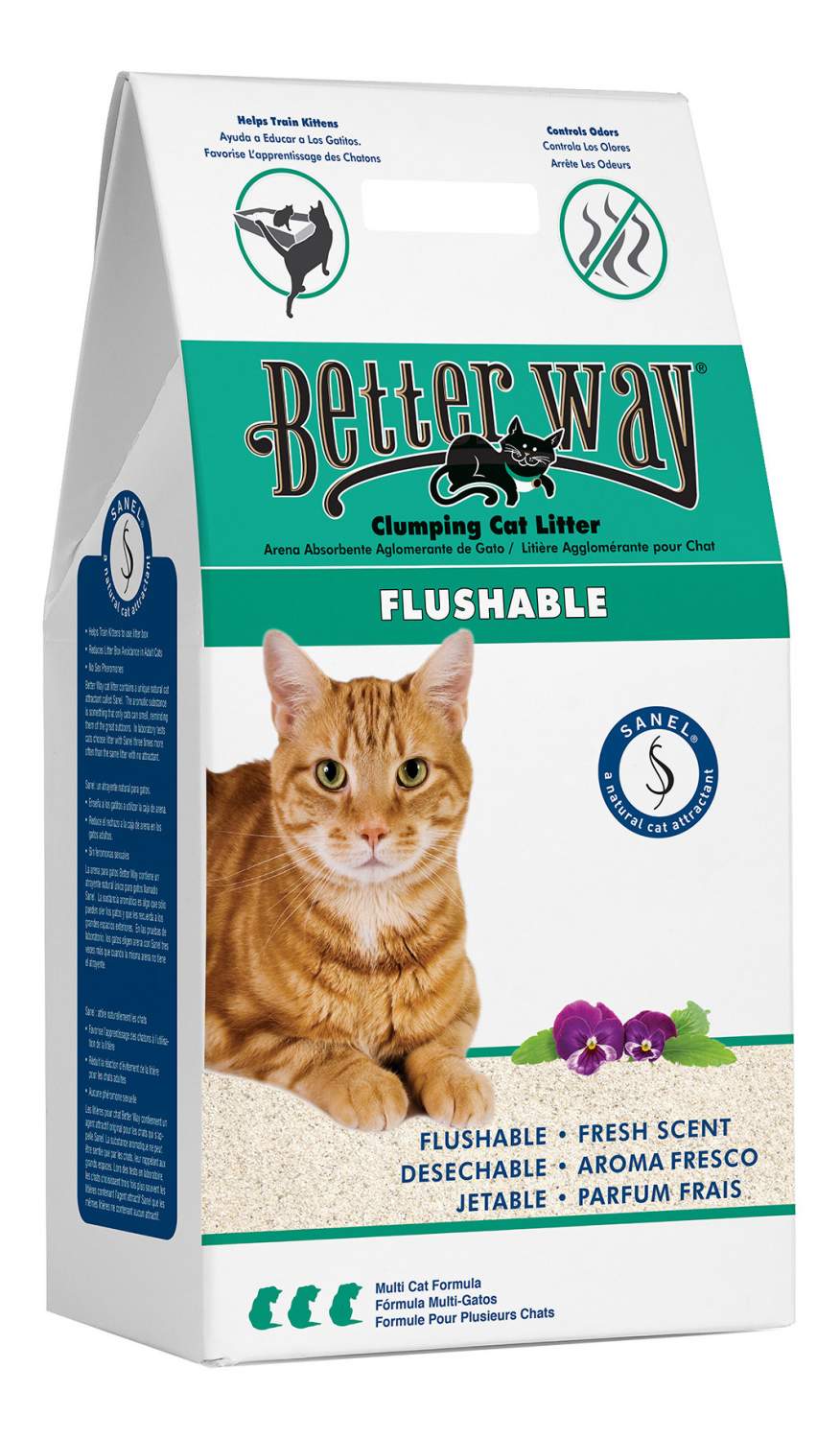 Better way flushable cat sale litter