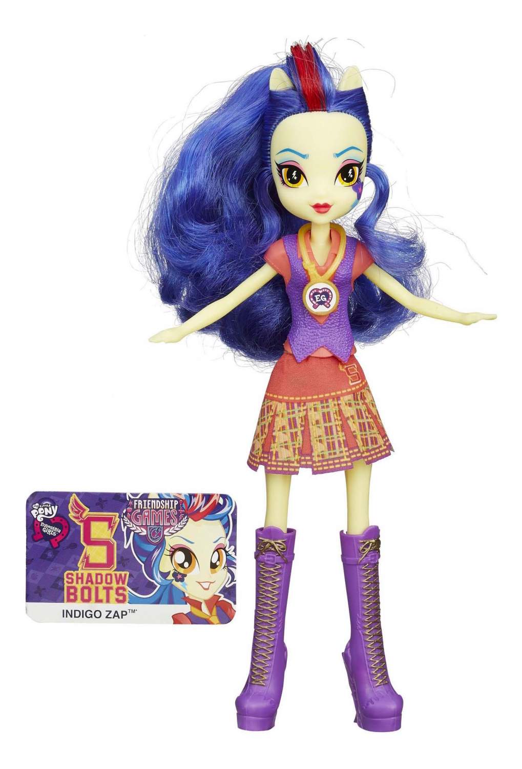 Кукла Hasbro Equestria Girls Индиго Зап – купить в Москве, цены в  интернет-магазинах на Мегамаркет