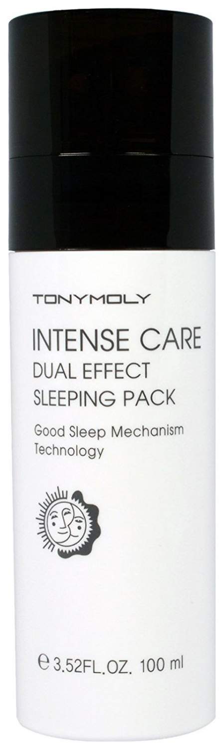 Dual effect. Intense care dual effect sleeping pack. tony moly ночная маска intense care dual effect.